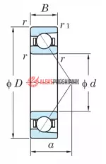 7024 ACM ZWZ Шариковый радиально-упорный однорядный подшипники — изображение 2