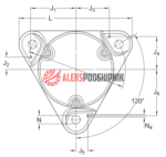FNL506 A SKF Подшипниковый фланцевый корпус — изображение 2