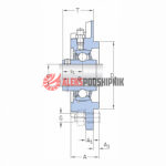 UCFC209/H SKF Подшипниковый узел — изображение 3