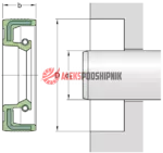 45x60x8 HMS5 V SKF Манжета — изображение 2