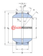 GEH35 ES 2RS SKF Подшипник шарнирный — изображение 2