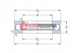 BA9 SKF Подшипник шариковый упорный — изображение 2
