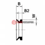 Уплотнение 130 VA R (117x131x7.9/12.8) SKF — изображение 3