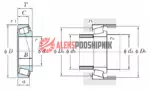 HI-CAP L68149/L68110 KOYO Роликовый конический подшипник — изображение 2