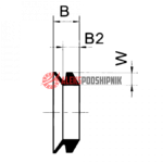 Уплотнение 14 VS R (12.5x18.5x5.6/7.7) SKF — изображение 3