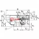 RWU35 E-V3-G1 INA Каретка — изображение 2
